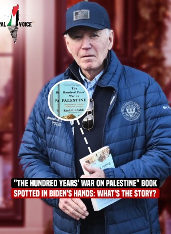 "The Hundred Years'" War on Palestine" book spotted in Biden's hands: What's the story?