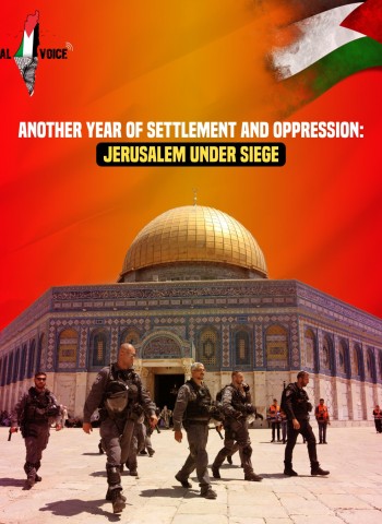 Another year of settlement and oppression.. Jerusalem under siege