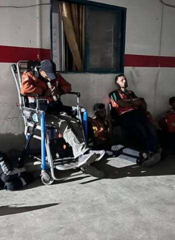 Gaza’s Civil Defense Heroes Sleep on Rubble Amid Relentless Strikes
