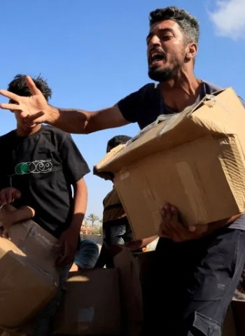 Rafah Bleeds Twice... Once from Hunger, and Once from Bullets